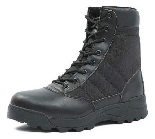 Botas Tácticas De Entrenamiento Militar Swat De Corte Alto