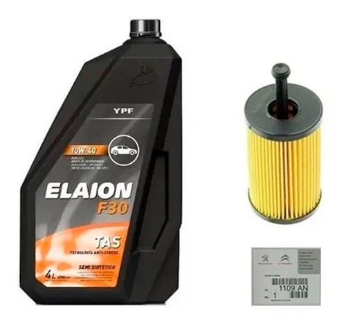 Filtro De Aceite Original + Elaion F30 Peugeot Partner 1.4