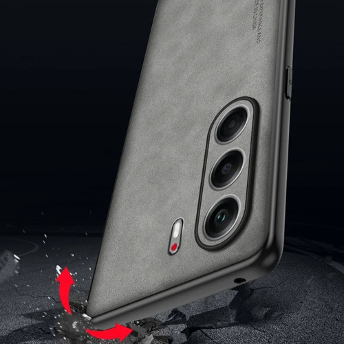 Funda Para Tecno Camon 40 Pro Piel De Oveja+mica