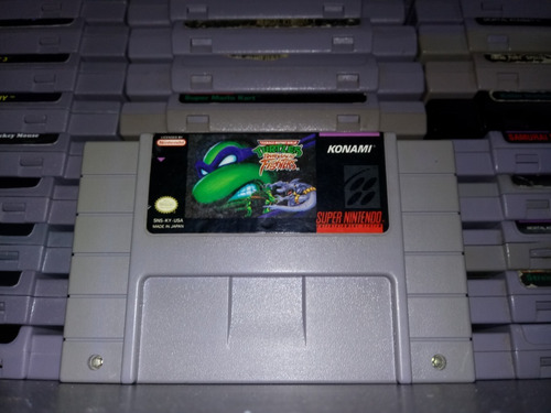 Turtles Tournament Fighters  Original Super Nintendo Snes