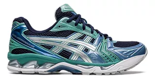 Tênis Asics Gel Kayano 14 Masculino Azul/prata Sportstyle