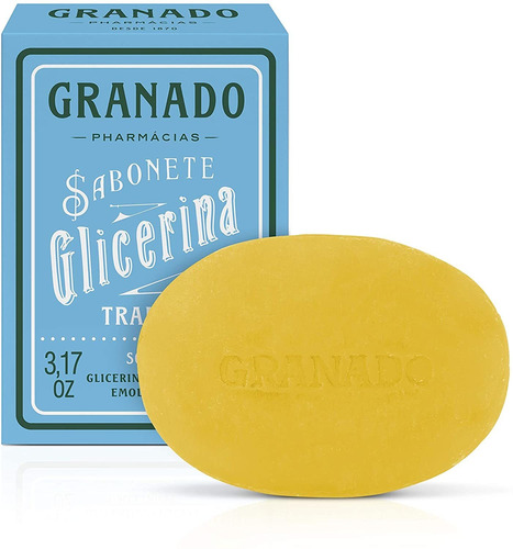 Sabonete Granado Vegetal Glicerina 90g  ( Caixa De 12 Pcts)