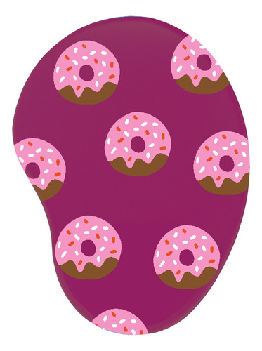 Mousepad Com Apoio Ergonômico Donuts Rosquinha