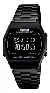 Reloj Casio B640wb-1b Para Hombre Digital Vintage Esfera