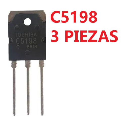Pack De 3 Unidades C5198 Transistor