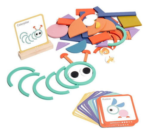 100 Pieces Creative Puzzle - Creative Geometric Shape