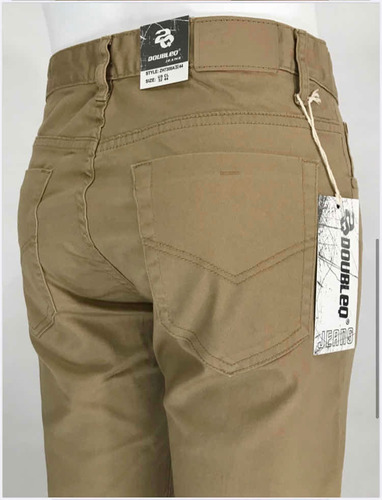 Pantalón Hombre Talla Extra Grande, Elasticado, Pierna Ancha