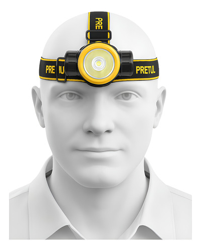 Linterna Portatil Led Minero Recargable 95 Lúmenes Pretul