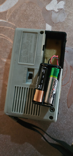 Radio Sony Tfm-6150w Plateado (Usado)