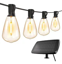 Comprar Svater Solar String Lights Outdoor, 100ft St38 Luces De Pati