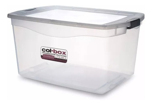 Caja Organizadora Apilable 68lts Colombraro Plástica