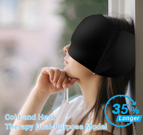 Gorro De Gel Alivio De Migraña Dolor Cabeza Compresa 360o
