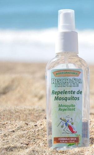 Imagen 2 de 3 de Repelente Para Moscos 100 % Biodegradable 125 Ml.