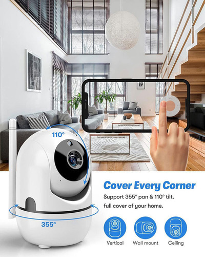Câmera Ip Doméstica Inteligente, 2,4 G/5g, 1080p, Yi Iot