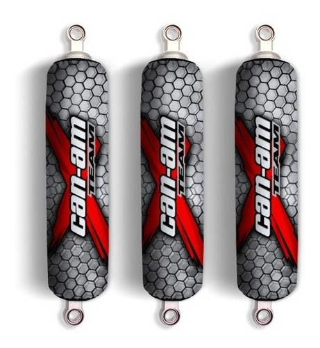 3 Fundas Cubre Amortiguador Can Am Team Ds 250 Atv Ds250