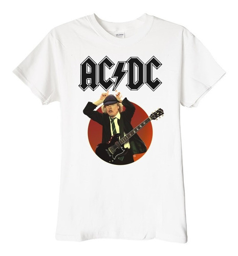 Polera Acdc Angus Comic Rock Abominatron