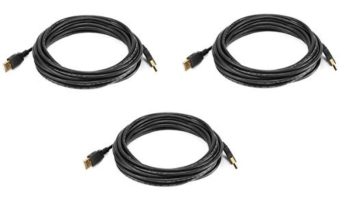 C E 3 Pcs Usb 2.0 A Male To A Male 28 Or 24awg Cable