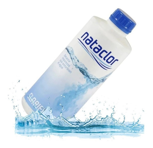 Clarificador 1lt Limpiar Piscina Agua Cristalina Nataclor