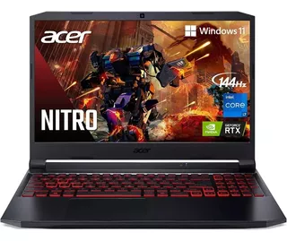 Notebook Acer Nitro (gaming) Intel Corei7-11800h 8gb+512gb S
