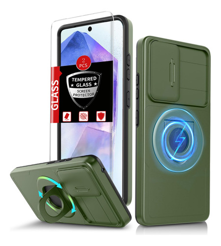 Funda Kickstand Para Galaxy A55