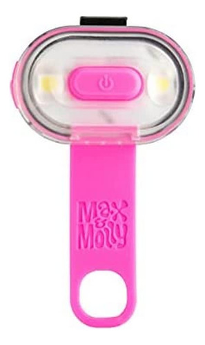 Max & Molly Collar De Perro Con Luz Led, Equipo De Senderis.