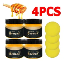 Comprar 4 Piezas De Cera De Abejas Para Pulir Muebles, Madera De Abe