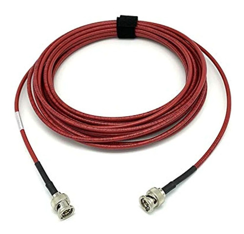 75ft Av-cables 3g / 6g Hd Sdi Mini Rg59 Cable Bnc, Rojo