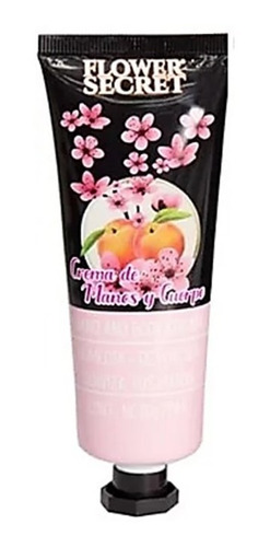 Crema De Mano Y Cuerpo 75 Ml Flower Secret Durazno