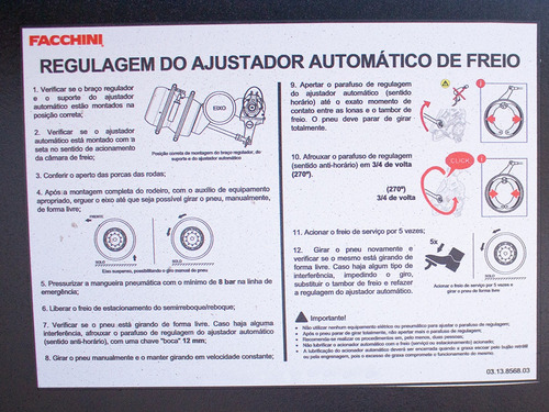 Prancha Facchini Semi-reboque 2023 Porta Container 3 Eixos