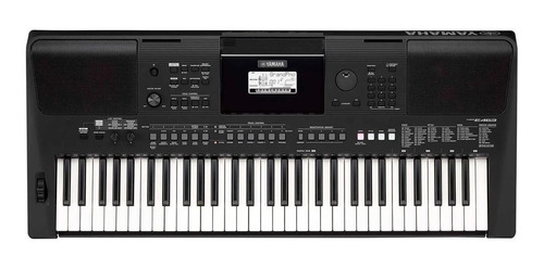Imagem 1 de 3 de Teclado musical Yamaha PSR Series PSR-E463 61 teclas preto
