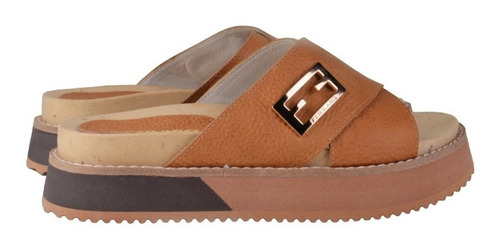 Zuecos Sandalias Ojotas De Mujer De Cuero Melk - Ferraro