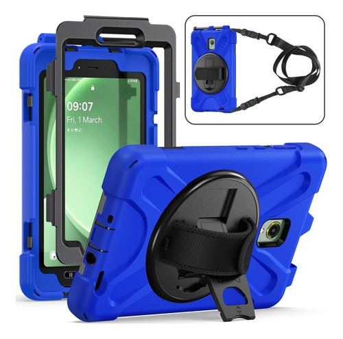 Funda De Silicona Azul Para Samsung Galaxy Tab Active5 X300