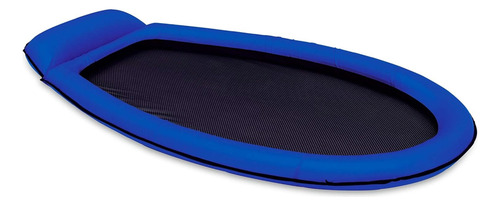 Colchoneta Inflable Intex Con Malla Peso Máx 100 Kg Azul
