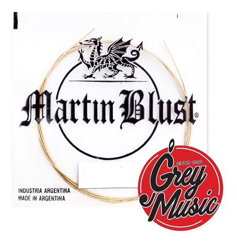 Cuerda Suelta Martin Blust 2 Excelsior Gold Guitarra Clasica