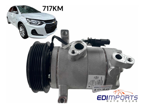 Compressor Do Ar Condicionado Chevrolet Onix Ecotec 2022 23