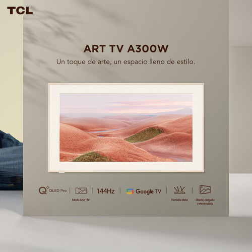 Smart Tv Tcl 85 Qled Art Tv 85a300w