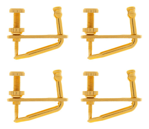 4 Pieces Violin Fine String Adjuster 3/4 4/4 Violins Tuner