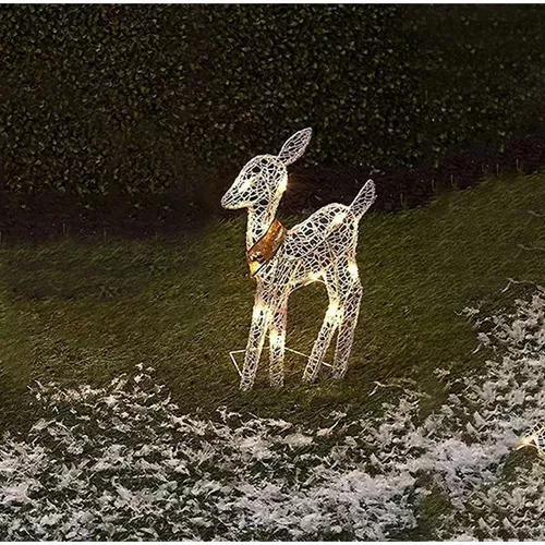 M Manguera Led Rena Macho Frame Con Movimiento Navideño × 3