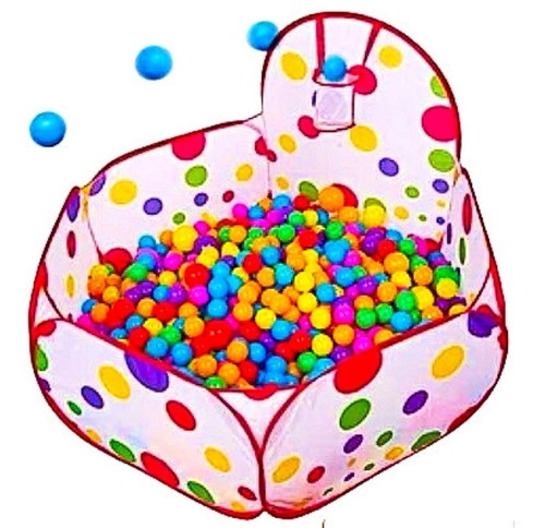 Piscina Para Pelotas Juego De Estimulación + 200 Pelotitas