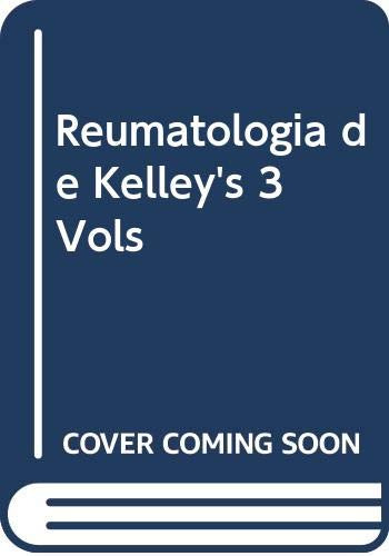 Libro Tratado De Reumatología 3 Vols 6ª Ed De Kelley