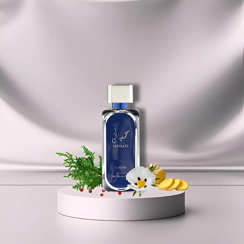 Perfume Arabe Hayaati Al Maleky Blue Edp 100ml Lattafa Original