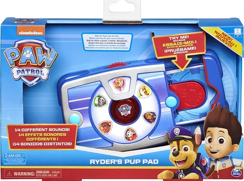 Paw Patrol Tableta De Ryder 14 Sonidos Originales Niños 3