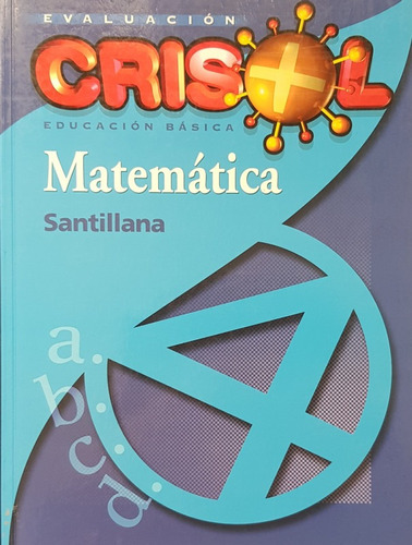 Crisol Educación Básica Matematica  