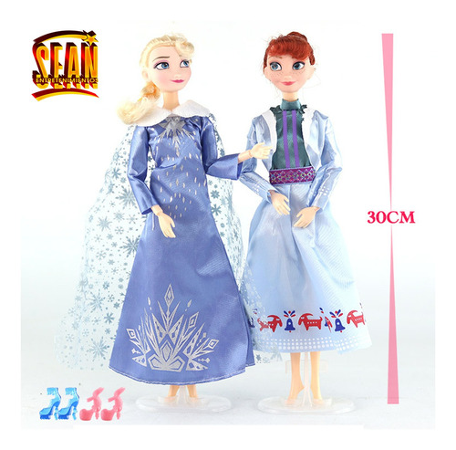 Anna Y Elsa 30 Cm De Altura Frozen 2 Disney El Regalo Ideal