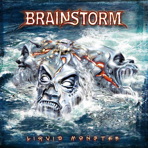 Lp Nuevo: Brainstorm - Liquid Monster (2005) Clear Blue