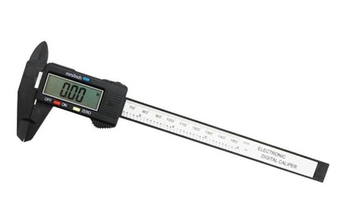 Vernier Digital Calibrador 150mm Fibra Carbono