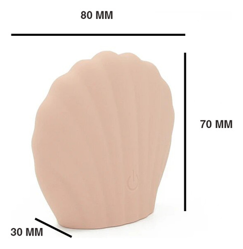 Vibrador Clitoris Mod Shell Premium Climax Orgasmo Sexual