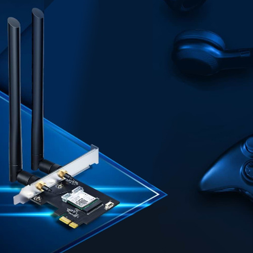 Imagen 4 de 8 de Placa De Red Archer T5e Wi Fi Dual Band + Bluetooth Tp Link