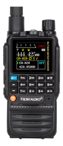 Rádio Tidradio Td-h3 Escuta Aérea Progamavel Cel.