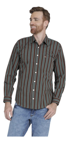 Camisa Casual Hombre Lee Slim Fit Manga Larga 330